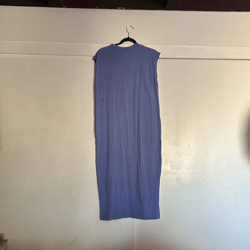 Stitchdrop Sleeveless Blue Maxi Dress - Picture 4 of 5